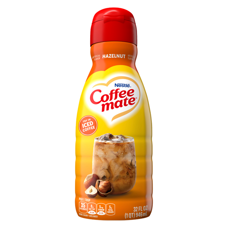 Coffee Mate Hazelnut Creamer 32oz Btl
