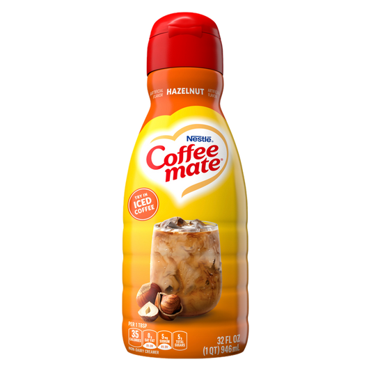 Coffee Mate Hazelnut Creamer 32oz Btl