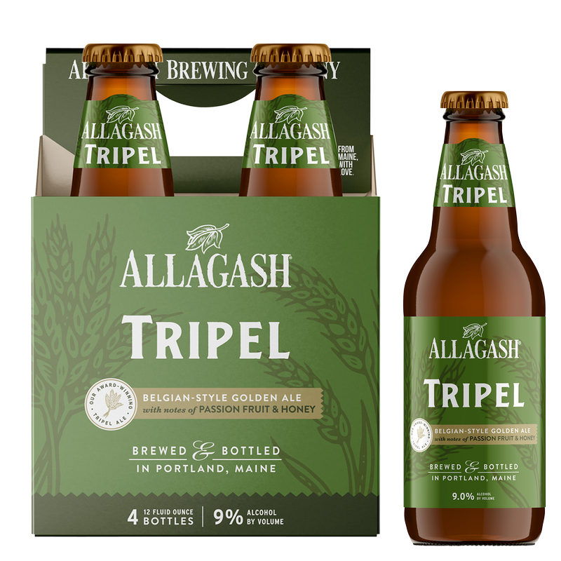 Allagash Tripel 4pk 12oz Btl 9.0% ABV