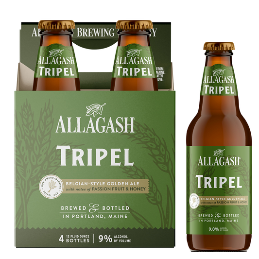 Allagash Tripel 4pk 12oz Btl 9.0% ABV
