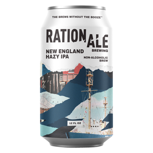 RationAle Brewing Non-Alcoholic New England Hazy IPA 6pk 12oz Can