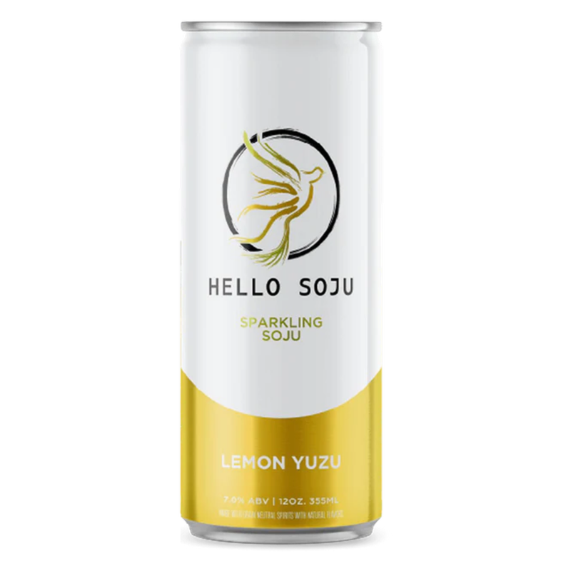 Hello Soju Lemon Yuzu 4pk 12oz Can
