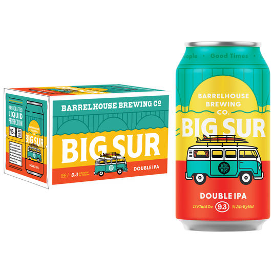 BarrelHouse Big Sur Double IPA 6pk 12oz Can 9.3% ABV
