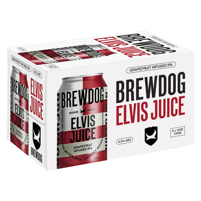 BrewDog Elvis Juice IPA 6pk 12oz Can 6.5% ABV