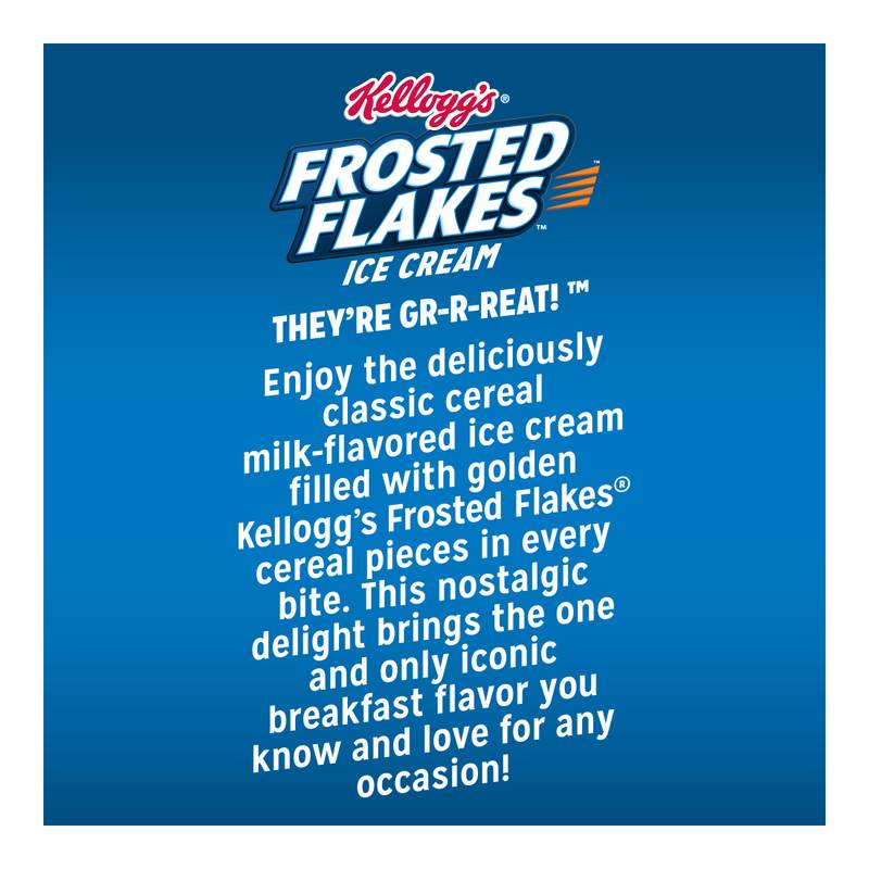Kellogg's Frosted Flakes Ice Cream, 14oz