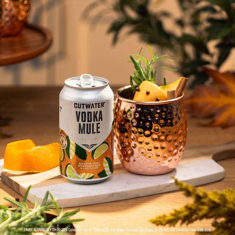 Cutwater Vodka Mule RTD - Single Can (12 OZ)