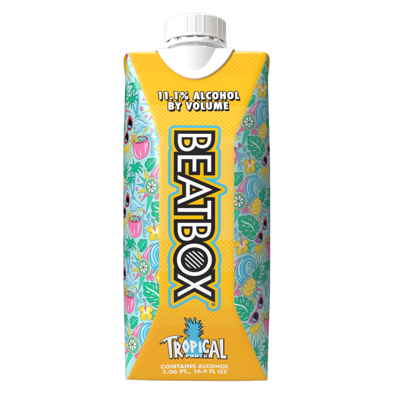 BeatBox Tropical Punch 500ml 11.1% ABV Wine Party Punch
