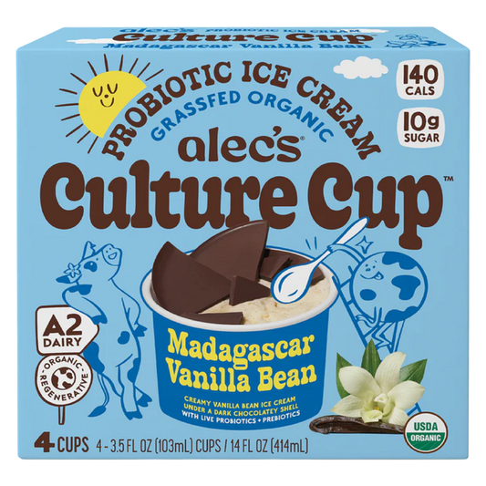 Alec's Madacasgar Vanilla Culture Cup 4ct