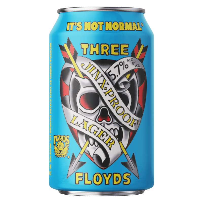 Three Floyds Jinx Proof Lager 6pk 12oz Can 5.7% ABV