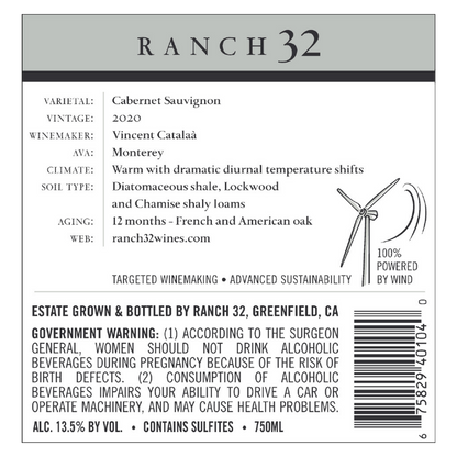 Ranch 32 Cabernet Sauvignon 750ml