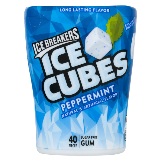 Ice Breakers Ice Cubes Peppermint 40ct