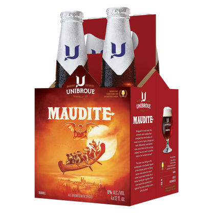 Unibroue Maudite 4pk 12oz Btl
