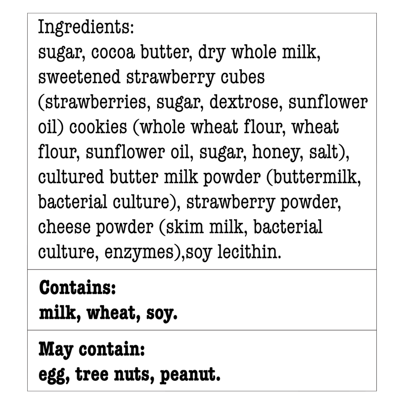 Tony's Chocolonely and Ben & Jerry's Love A-Fair White Chocolate Strawberry Cheesecake Bar 6.35oz