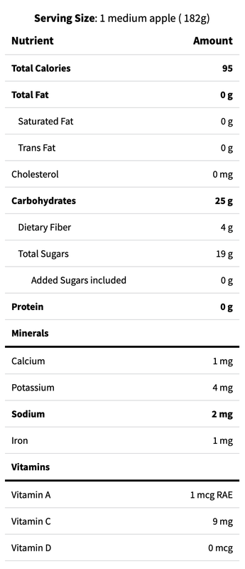 Organic Fuji Apple - 1ct