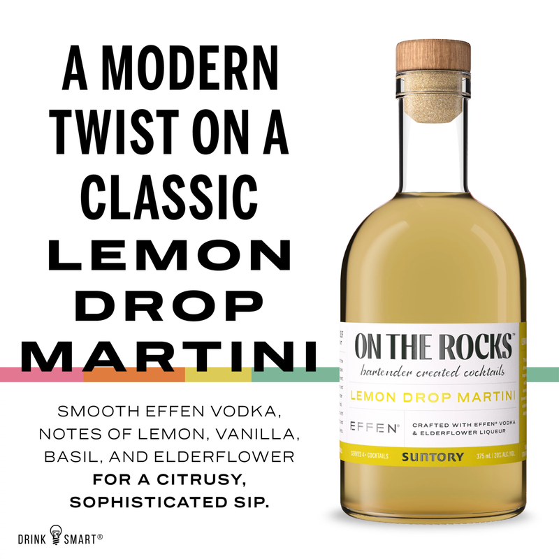 On The Rocks Lemon Drop Martini 375ml Btl