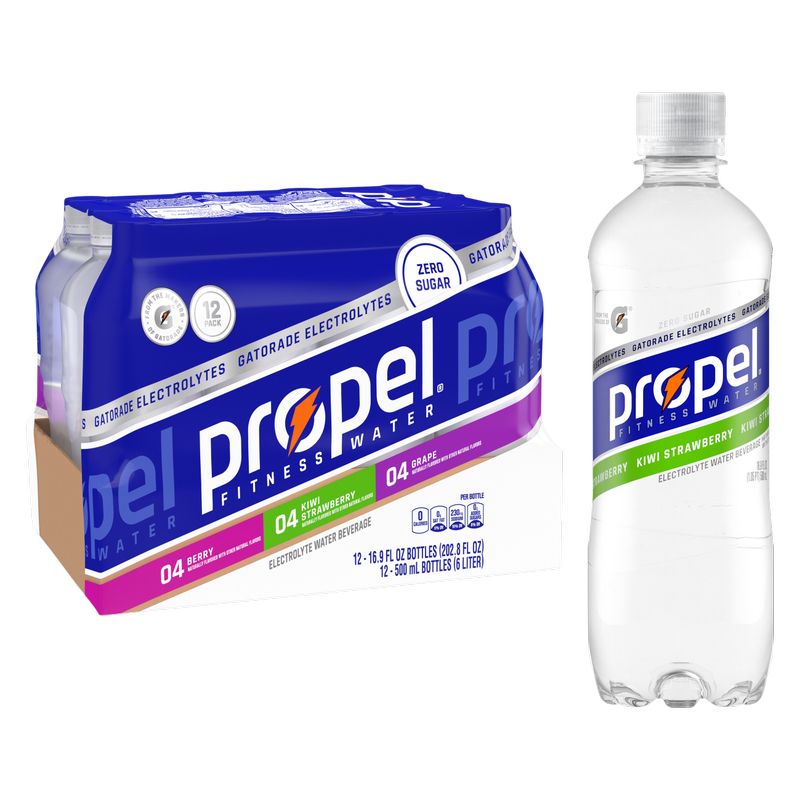 Propel Electrolyte Water Beverage Variety 12pk 16.9oz Btl