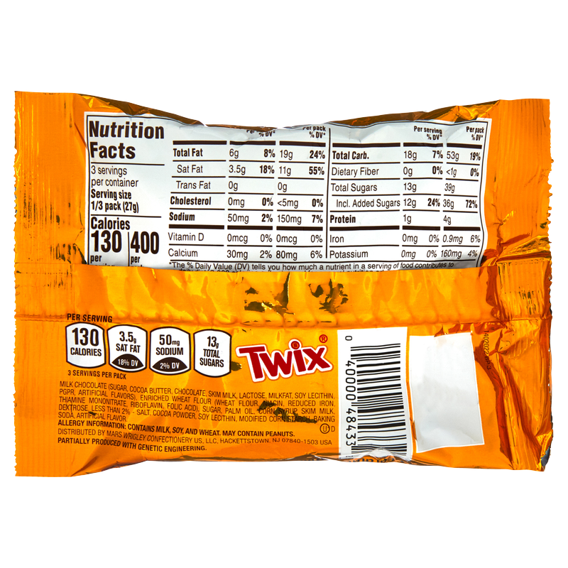Twix Unwrapped Bites 2.83oz
