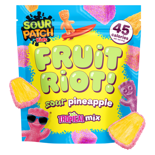 Fruit Riot Frozen Tropical Sour Patch Pineapple 8oz