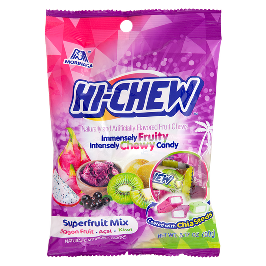 Hi-Chew Superfruits Assorted Fruity Chewy Candy 3.17oz