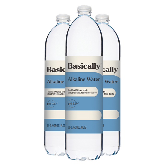 Basically 1L Alkaline Water (Pack of 3)