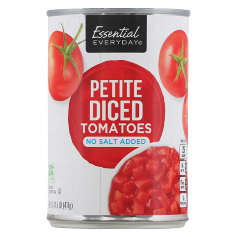 Essential Everyday Petite Diced Tomatoes, 14.5oz.