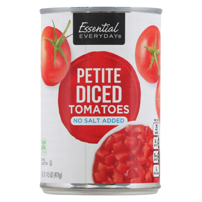 Essential Everyday Petite Diced Tomatoes, 14.5oz.