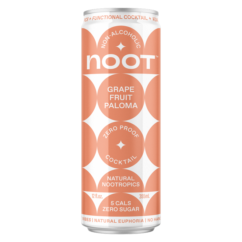 Noot Grapefruit Paloma Non-Alcoholic Cocktail 12oz Can