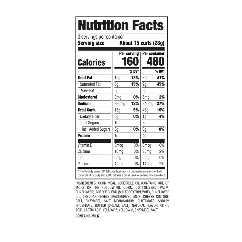 Herr's Baked Cheese Curls 3.0oz