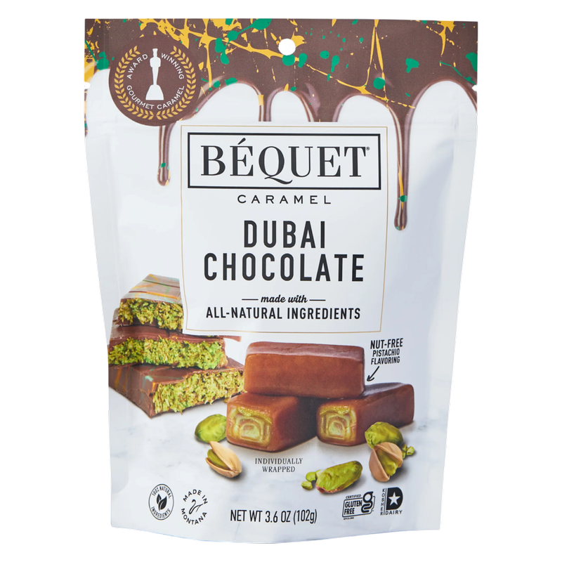 Béquet Dubai Chocolate Caramel, 3.6 oz