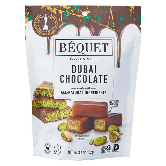 Béquet Dubai Chocolate Caramel, 3.6 oz