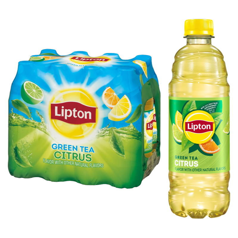 Lipton Iced Green Tea with Citrus 12pk 16.9oz Btl