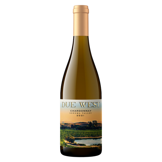 Due West Sonoma Chardonnay 750ml Bottle