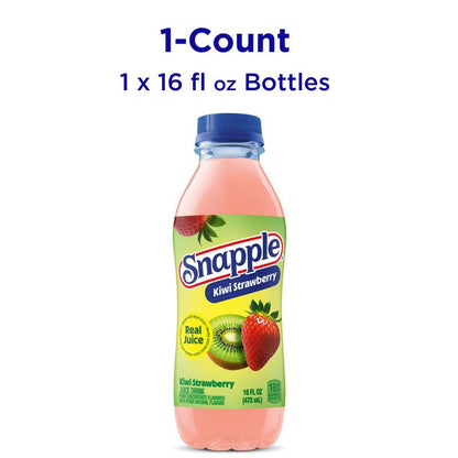 Snapple Kiwi Strawberry 16oz Btl
