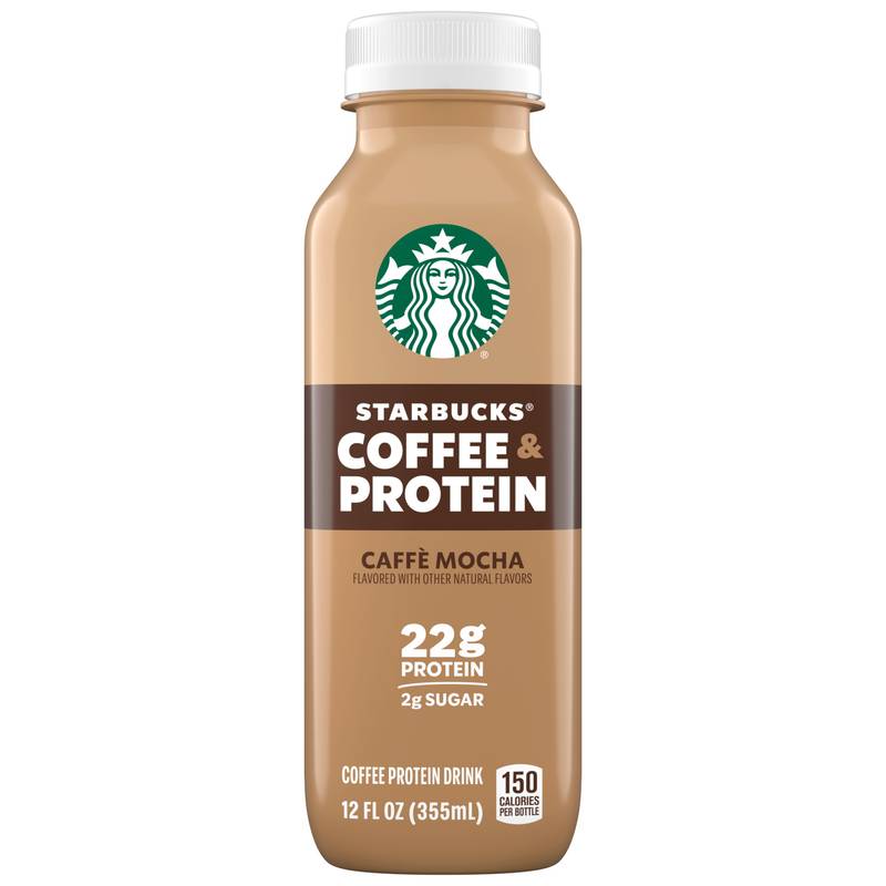 Starbucks Coffee & Protein Drink Caffe Mocha 12oz Btl