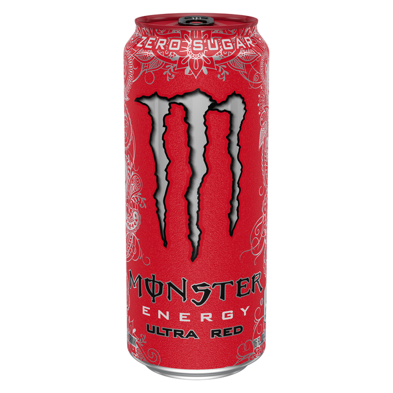 Monster Energy Ultra Red 16oz Can