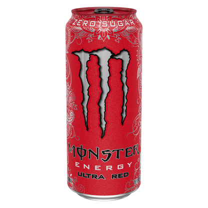 Monster Energy Ultra Red 16oz Can