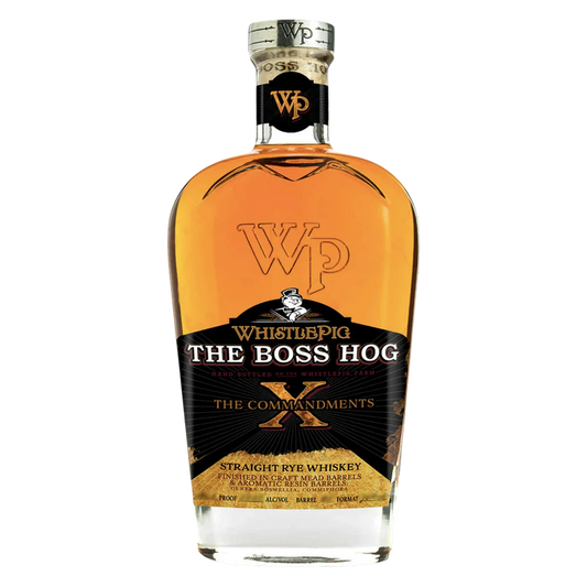 Whistlepig The Boss Hog X The Commandments Canadian Rye Whiskey 750ml