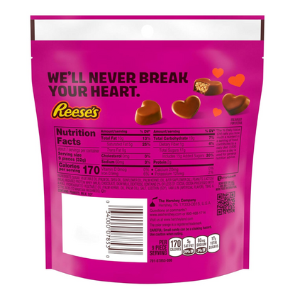 Reese's Peanut Butter Mini Hearts Unwrapped, 7.6oz