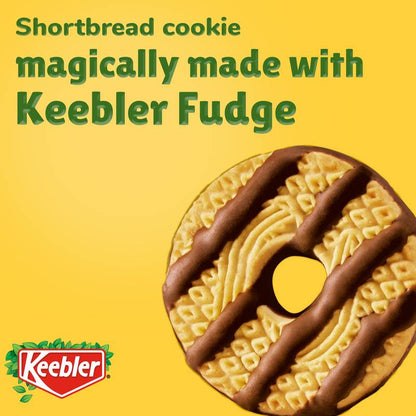 Keebler Fudge Stripes, Original Shortbread Cookies Coated in Keebler Fudge, 11.5 oz