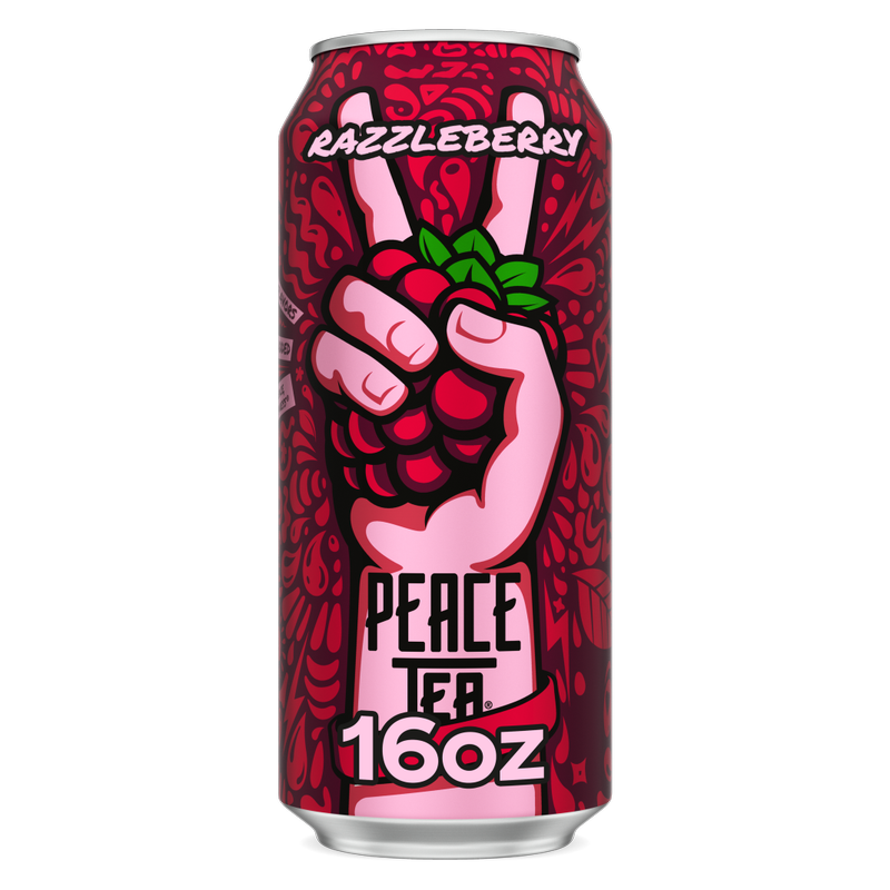 Peace Tea Razzleberry 16oz Can
