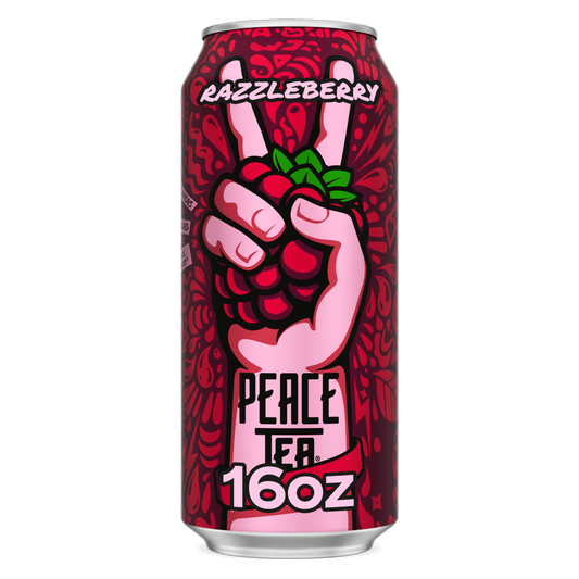 Peace Tea Razzleberry 16oz Can