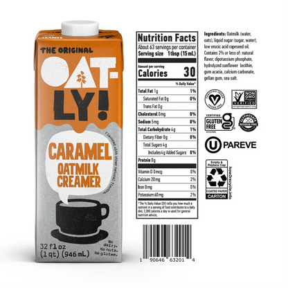Oatly Caramel Creamer 32oz Btl