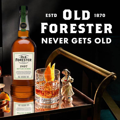 Old Forester Whiskey Row Series: 1897 Bottled in Bond Kentucky Straight Bourbon Whisky, 750 mL Bottle, 100 Proof