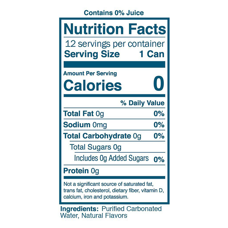 Waterloo Sparkling Water Peach Single 12oz Can