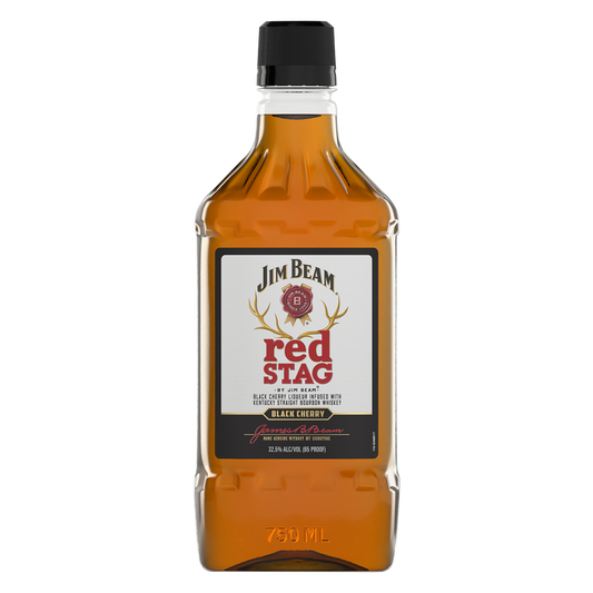 Jim Beam Red Stag Black Cherry Bourbon Whiskey 750ml (80 Proof)