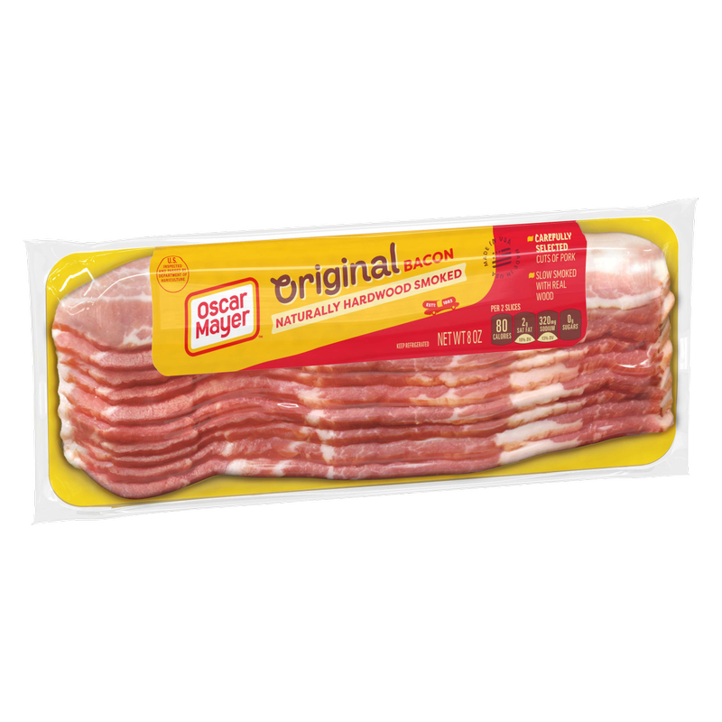 Oscar Mayer Naturally Hardwood Smoked Bacon -  8oz