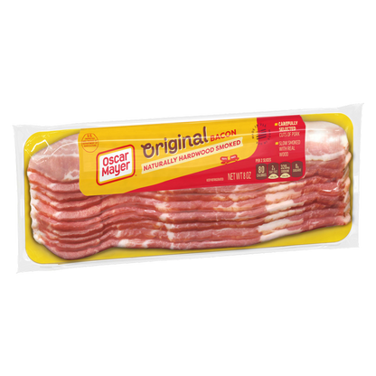 Oscar Mayer Naturally Hardwood Smoked Bacon -  8oz
