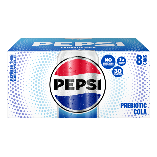 Pepsi Prebiotic Cola 8pk 12oz Can