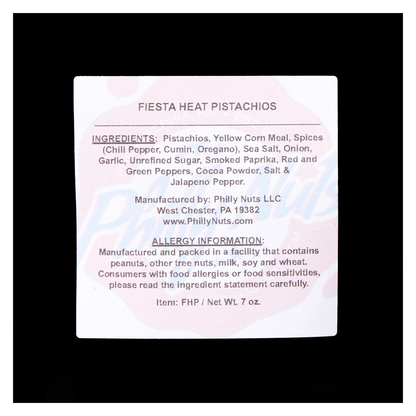 Philly Nuts Fiesta Heat Pistachios