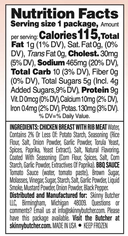 Skinny Butcher Crazy Dippers with Buffalo Sauce - 3.75oz